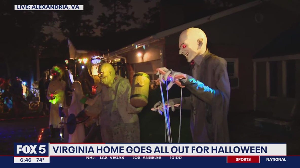 Alexandria home goes all out for Halloween!